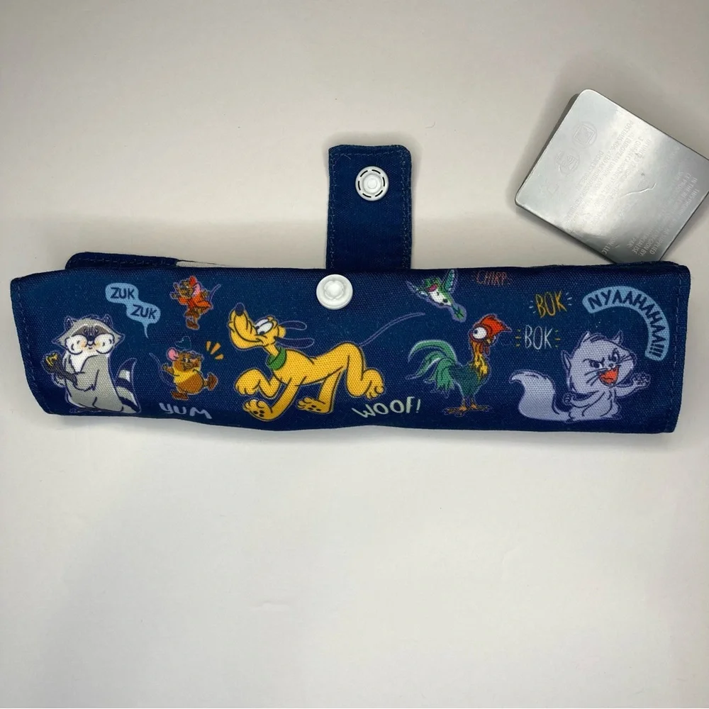 Disney Parks Critter Chaos Travel Utensil Set - Picture 2 of 14